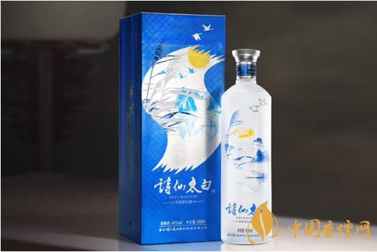 詩仙太白藍46度價格 詩仙太白藍雙重窖藏禮盒價格圖片一覽