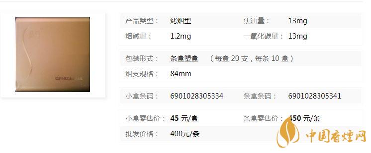 蘇煙軟金砂xs多少錢一包價格？蘇煙軟金砂XS價格及參數(shù)一覽