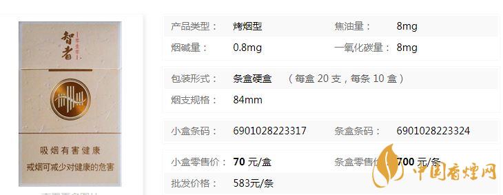 黃山智者多少錢一包價(jià)格？黃山智者香煙價(jià)格一覽