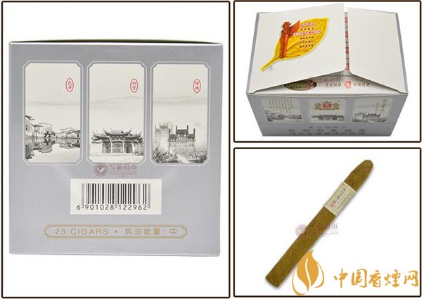 王冠雪茄(古建三絕)價(jià)格表圖 王冠古建三絕25支裝多少錢(qián)