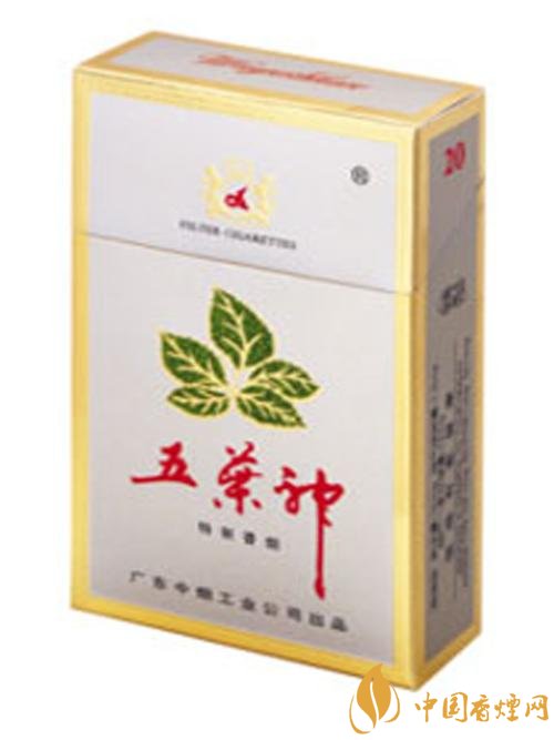 五葉神香煙價格及圖片，五神葉香煙有多少種（10種）